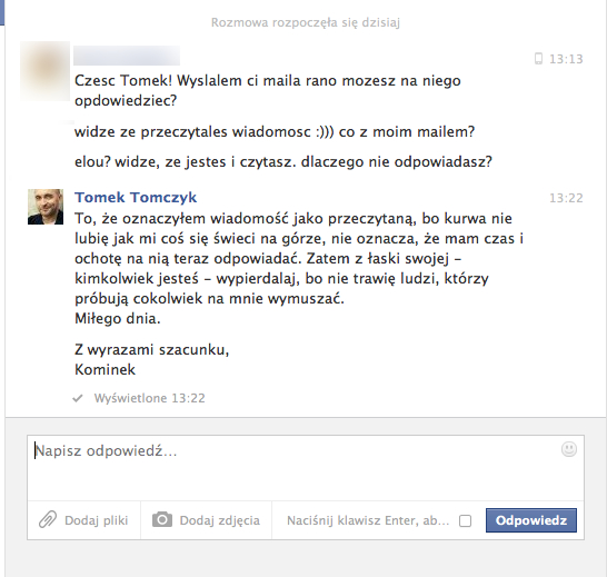 facebook przeczytane